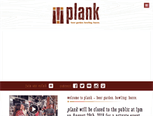 Tablet Screenshot of plankoakland.com